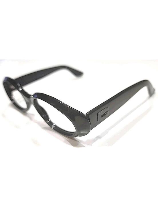 Gucci GG2419/N/S Glossy Black Oval Sunglasses Frame Only 51-20 135 Italy Read main image 10